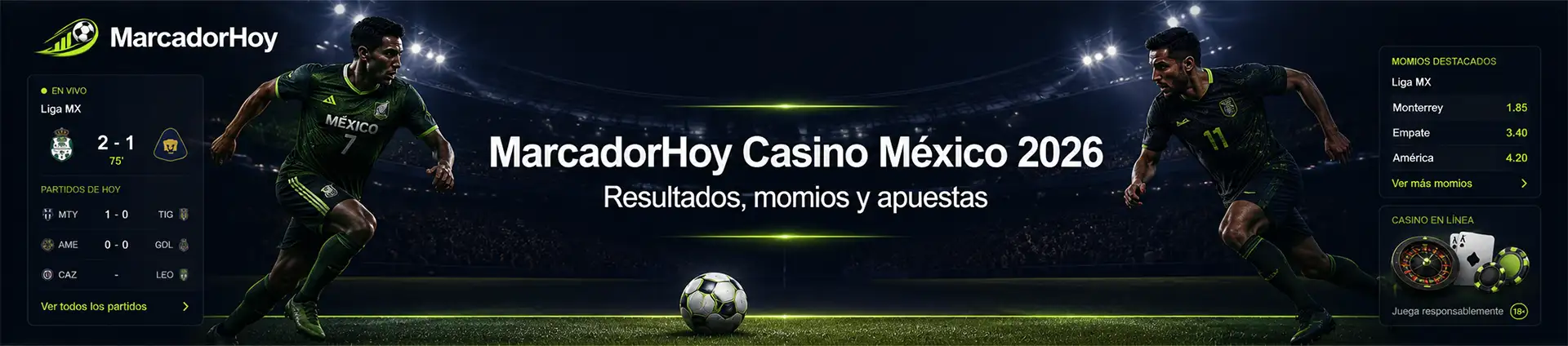 MarcadorHoy Casino México 2026